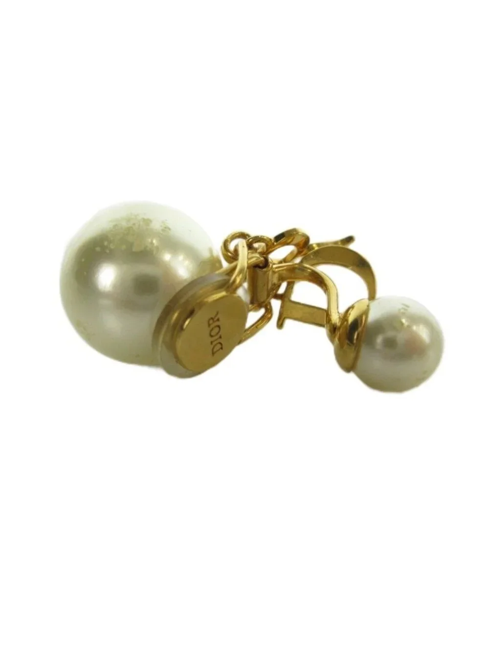 Dior Tribal Single Earring For Logo Charm Gold